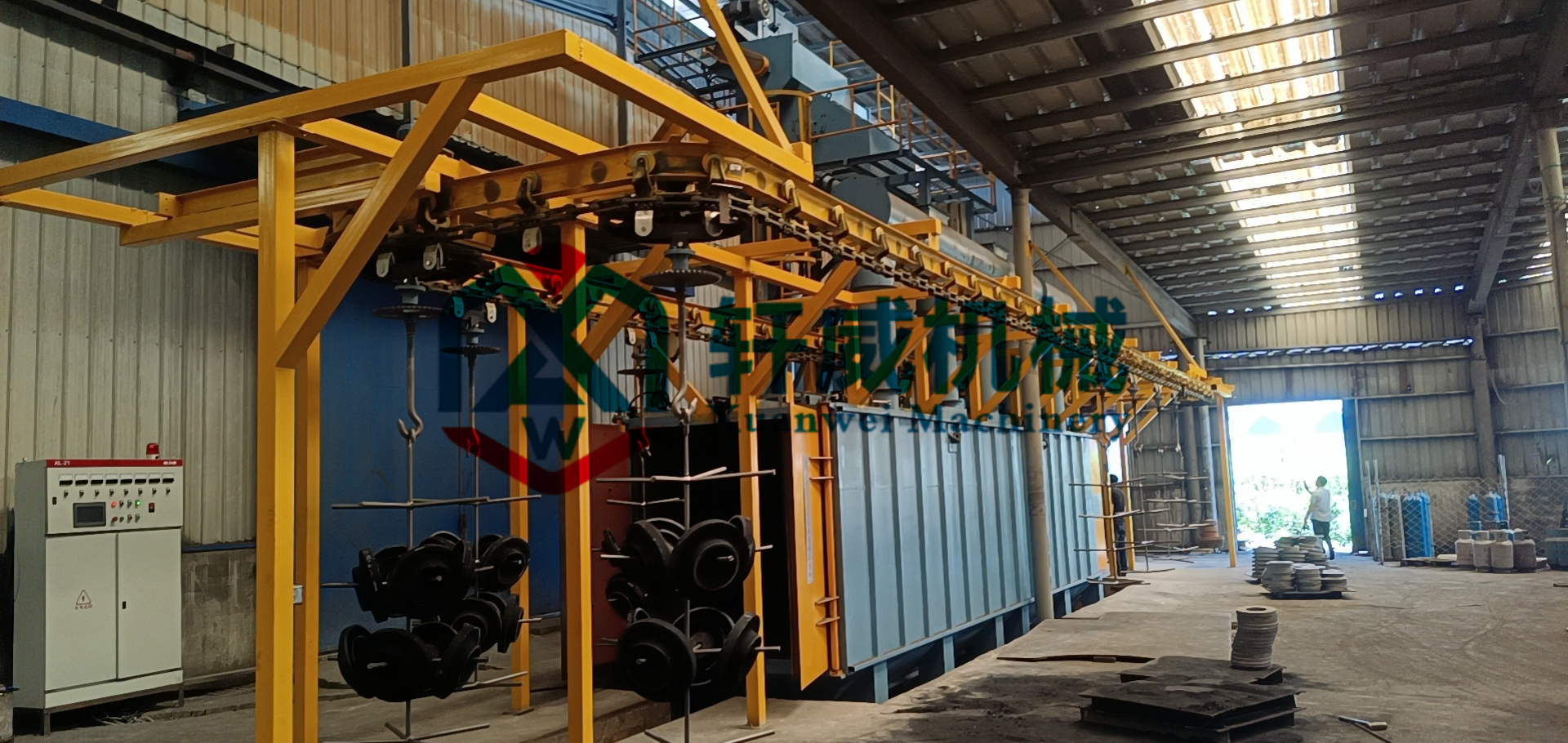 懸掛鏈拋丸機